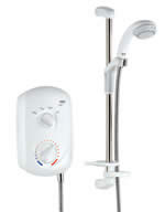 Mira Zest Electric Shower 8.5kw White and Chrome