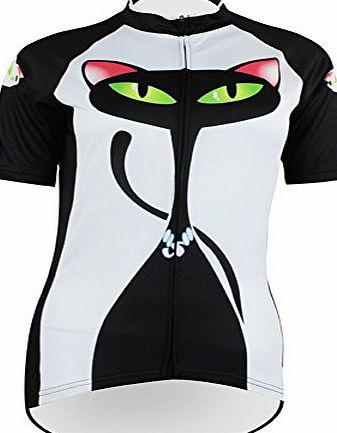 Miracle  Breathable Short Sleeve Cycling Jersey Bike Shirt Bicycle Top for Woman