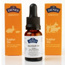 Denes Natural Sulphur Homeopathy Remedy 15ml