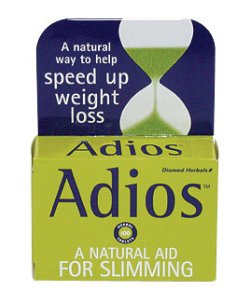 ADIOS NATURAL SLIMMING TABS X 100