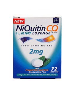 NiQUITIN CQ LOZENGES 2mg X 72