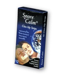 SNORE CALM CHIN-UP STRIPS X 10