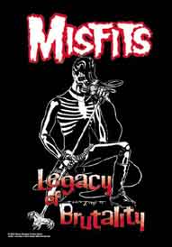 The Misfits Legacy Of Brutality Textile Poster