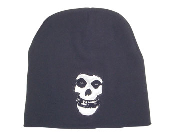 The Misfits Plastic Skull Beanie Hat