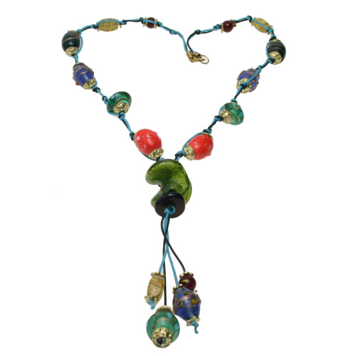 Island Breeze Hand Crafted Beaded Necklace