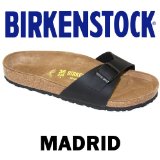 Birkenstock Madrid - Black Matte - Size 3