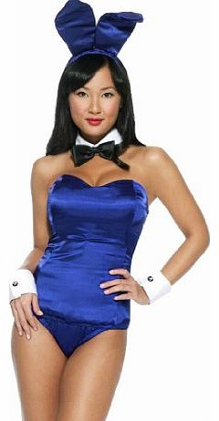 Missimo Playboy Bunny Girl Inspired Outfit Electric Blue Medium