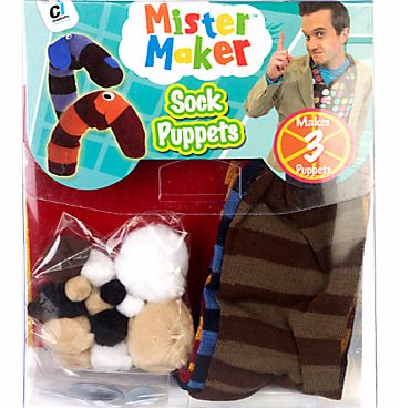 Mister Maker Sock Puppets