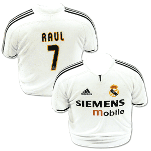 03-04 Real Madrid Raul No.7 Paperweight