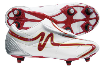 Mitre Revolve SG Football Boots White/Red