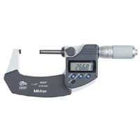 293-345 25-50mm Digimatic Spc Micrometer Ip65 Coolant Proof