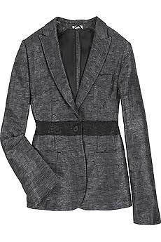 Miu Miu Metallic jacquard blazer