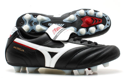 Mizuno Football Boots  Morelia Moulded FG Football Boots Black / White