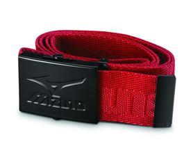 Mizuno Golf Belt MRB Webbing Red/Black