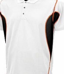 Mizuno Mens DryLite Split Panel Golfer Polo Shirt