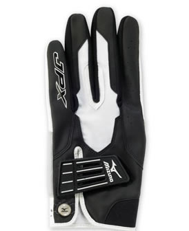 Mizuno JPX Golf Glove Black/White