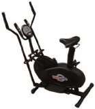 mk 2 IN 1 EXERCISE BIKE / CROSS TRAINER WITH SEAT AND CONSOL
