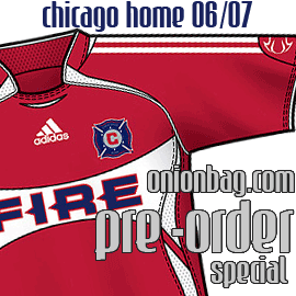 Adidas Chicago Fire home 06/07