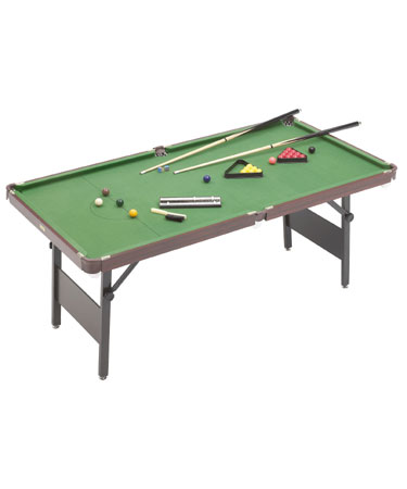 MM Leisure 2 in 1 SNOOKER & POOL TABLE