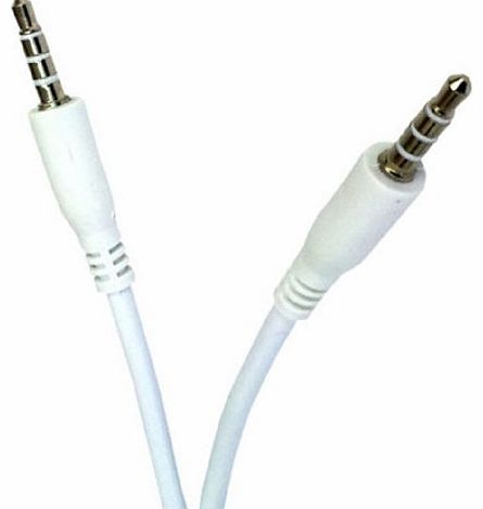 MOBILE NEEDS 1 METRE 3.5MM STEREO JACK TO JACK AUX AUDIO CABLE FOR APPLE IPHONE 5,5G 4G,4,4S 3G.SAMSUNG GALAXY S2