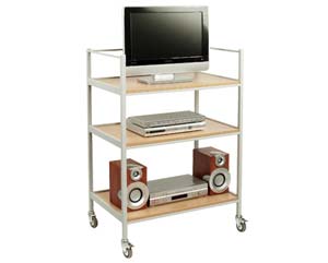 Mobile tv/video trolley