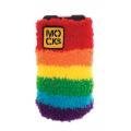 Rainbow Fluffy Teddy Mocks Sock For Mobile Phone/MP3 Player