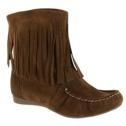 Moda In Pelle Female Africa Brown Suede Leather Suede Upper Fabric Lining Fabric Lining Casual in Brown