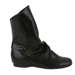 Moda In Pelle Female Annalise Black Leather Leather Upper Manmade Lining Manmade Lining Casual in Black