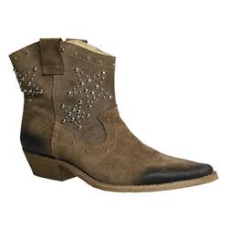 Moda In Pelle Female Cameroon Taupe Suede Casual in Taupe