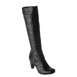 Moda In Pelle Female Seaton Black Leather Leather Upper Fabric Lining Fabric Lining Casual in Black