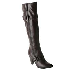 Moda In Pelle Female Vermond Brown Leather Leather Upper Fabric Lining Fabric Lining Calf/Knee in Brown