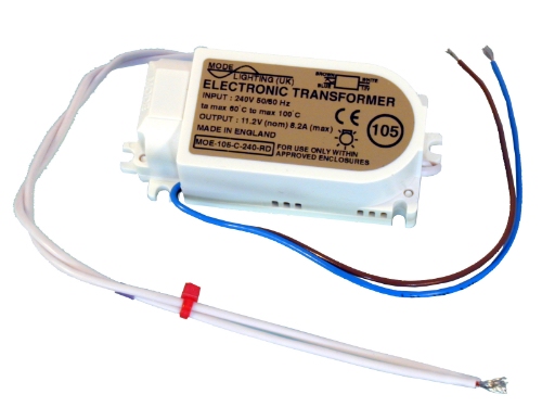 Mode Lighting Electronic Transformer 12 Volt, 20 to 105 VA, Remote dimmable
