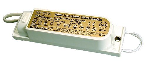 Mode Lighting Electronic Transformer 12 Volt, 20 to 105 VA