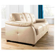 large Leather Sofa, Cream