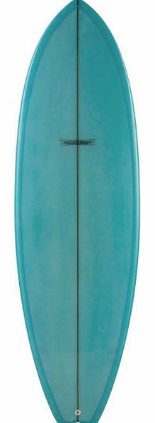 Modern Blackfish Electric Blue Tint Surfboard -