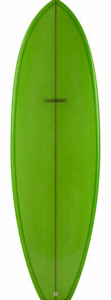 Modern Blackfish Green Tint Surfboard - 6ft 4