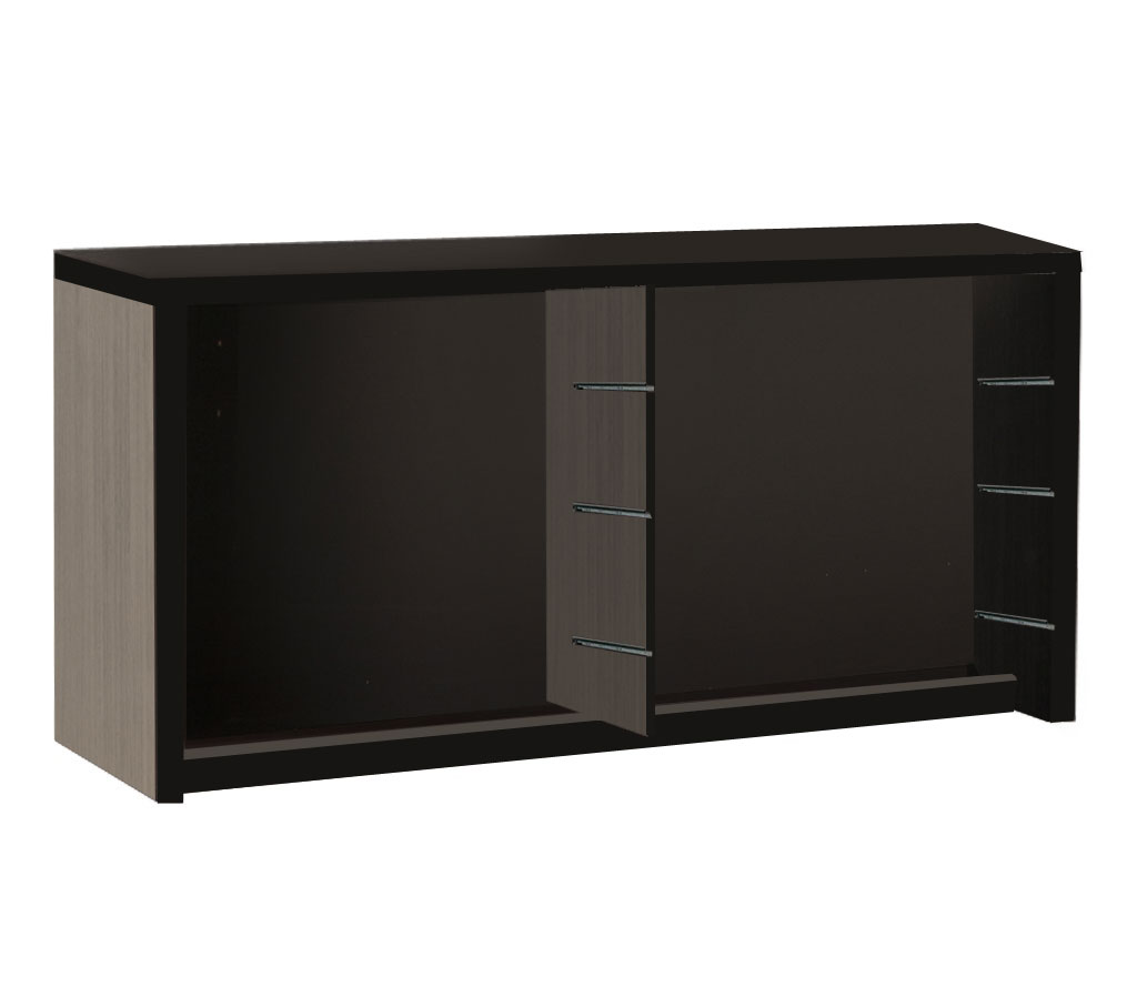 Bedroom Black Oak 6 drawer chest carcase