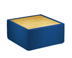 Modular wood top tables