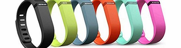 6X Smaller Size Replacement Bands For Fitbit Flex Wireless Wristband Bracelet with Clasp / No Tracker