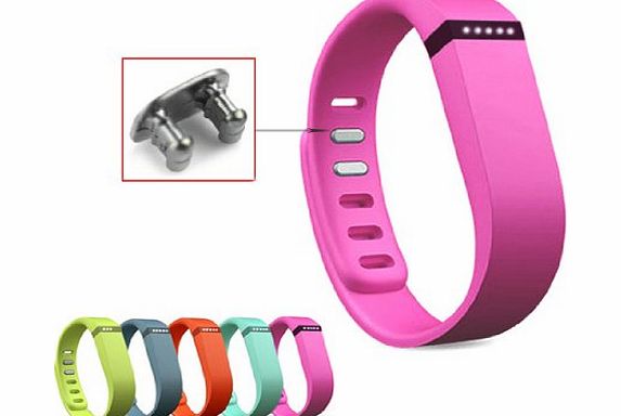 Mofun Smaller Size Replacement Band For Fitbit Flex Wireless Wristband Bracelet with Clasp / No Tracker--White