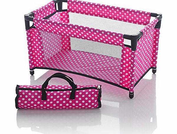 Dolls Travel Cot Bed