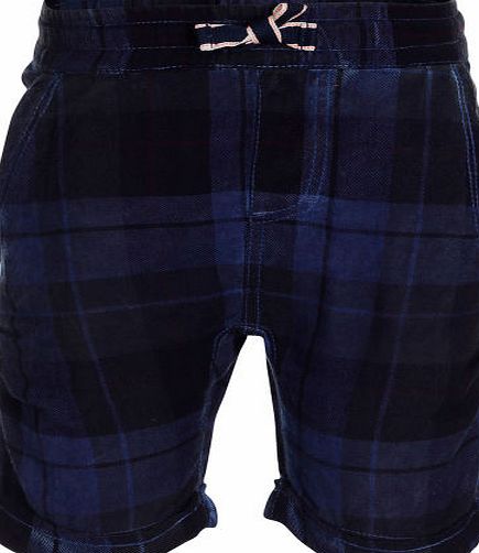 Molo Boys Molo Adamson Shorts - Blue Check