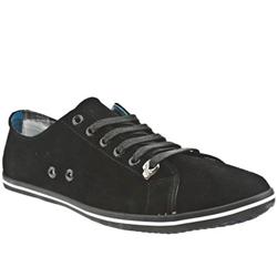 Momentum Male Howard Suede Upper Fashion Trainers in Black, Grey, Navy