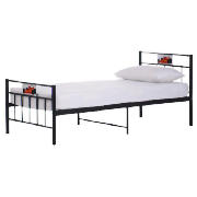 Monaco Single Bed, Black