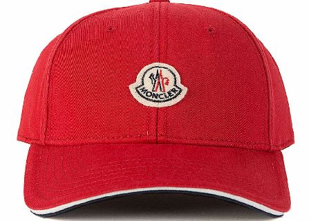 MONCLER Unisex Baseball Cap Red