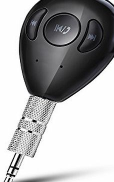 mondpalast MPTECK @ hands-free Bluetooth Music Receiver car Stereo 3.5mm Aux-In and microphone for stereo phone Cars Car Sound Systems Music Non-Bluetooth TV Home Theater