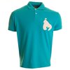 Money Colour Sig Ape Polo Shirt (Turquoise)