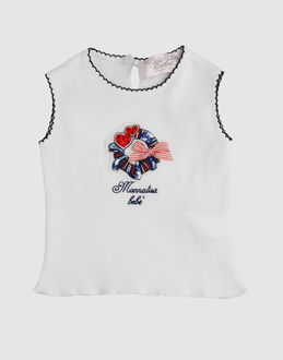 TOPWEAR Sleeveless t-shirts GIRLS on YOOX.COM