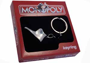 Monopoly Boot Keyring