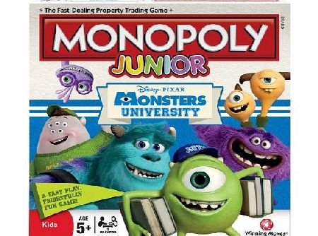 Monopoly Junior Monsters University Edition